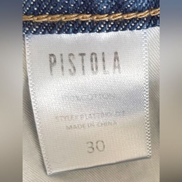 Pistola Sierra Distressed Jean Skirt Size 10/30 - Picture 3 of 9
